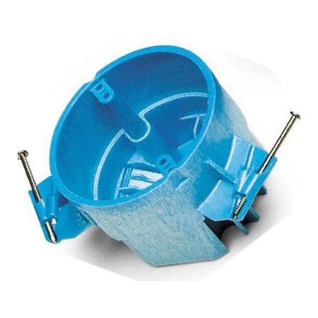 Abb Electrical Box, 25 cu in, Ceiling Box Type, Polyvinyl Chloride (PVC), Round Shape BH525A-UPC